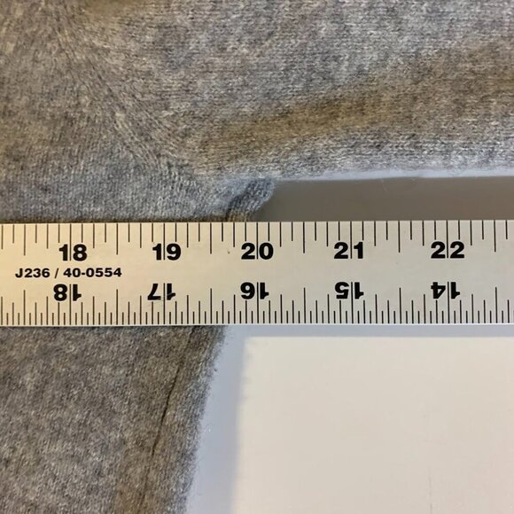 Lilysilk Women's 100% Cashmere V Neck Long‎ Sleeve Pullover Sweater Size M - Picture 11 of 12